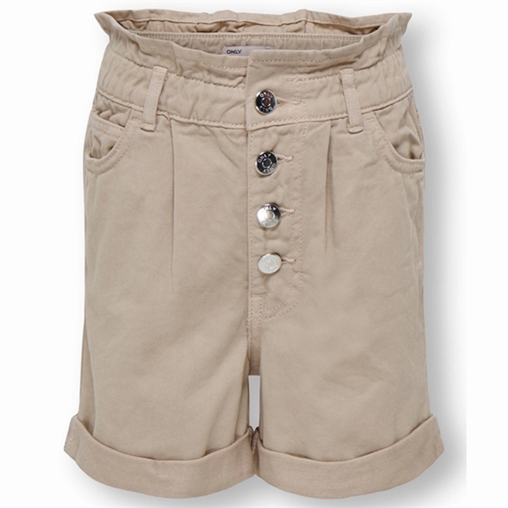 Quick Dry Material Stretchy Hemline Kids ONLY Oxford Tan Cuba Shorts