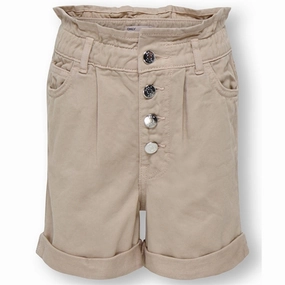 overalls Festival wear Kids ONLY Oxford Tan Cuba Shorts