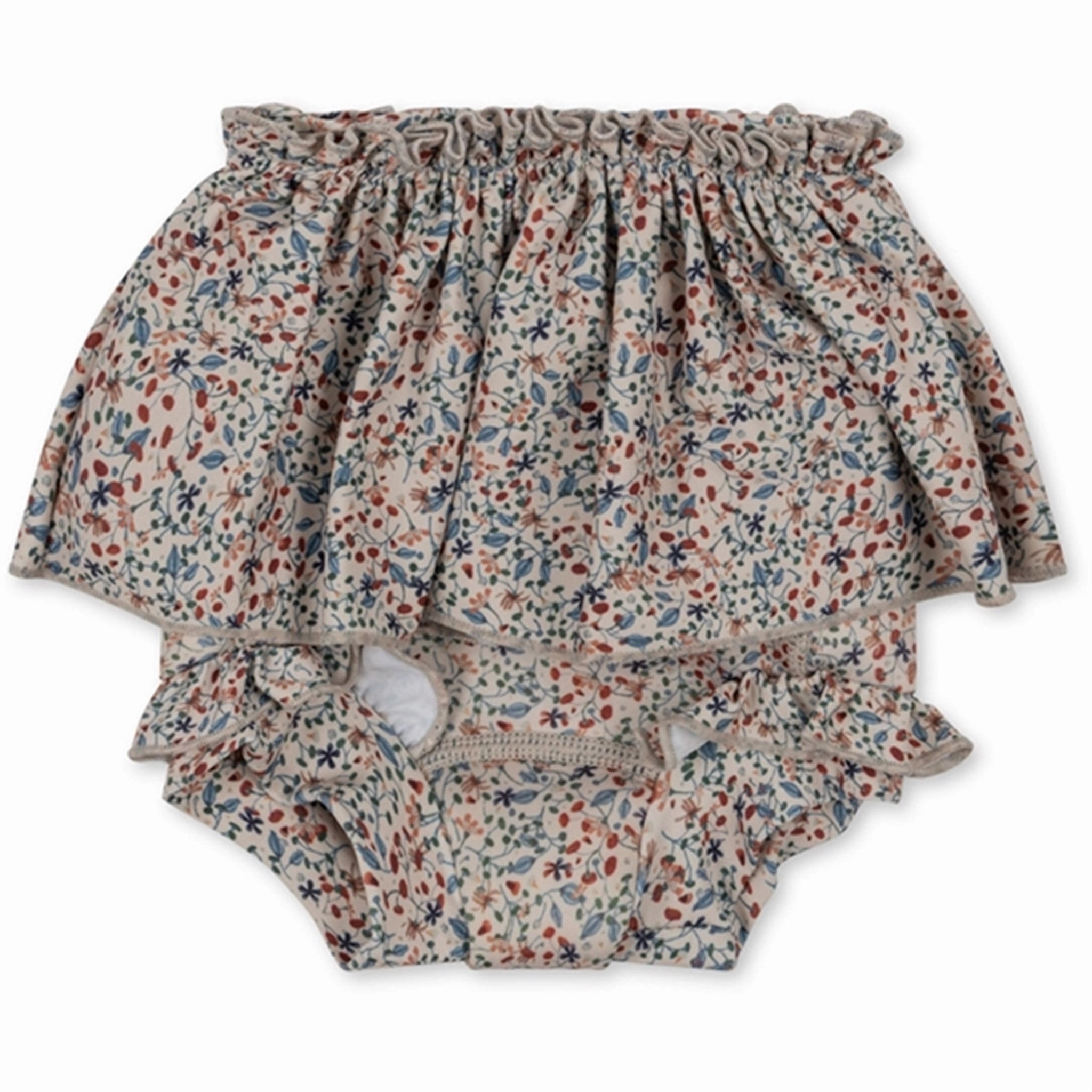 Roll Resistant Hem Konges Sl?jd Louloudi Bobbi Frill Swimshorts