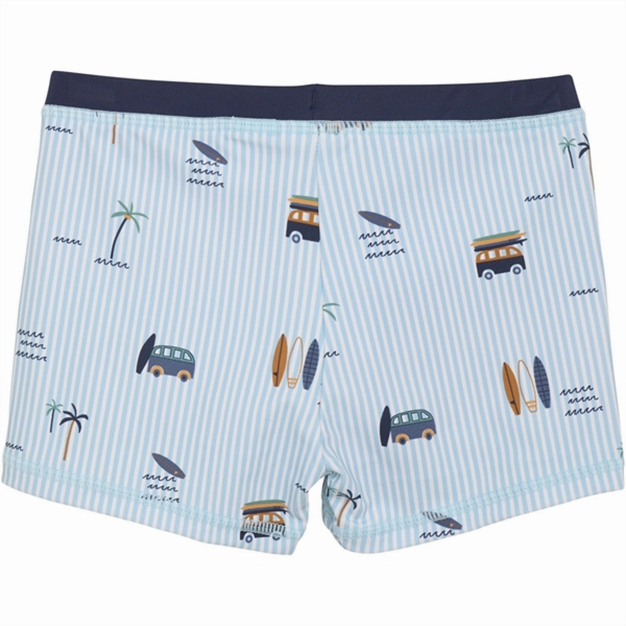 Universal Sizing System Color Kids Swim Trunks AOP Rusy