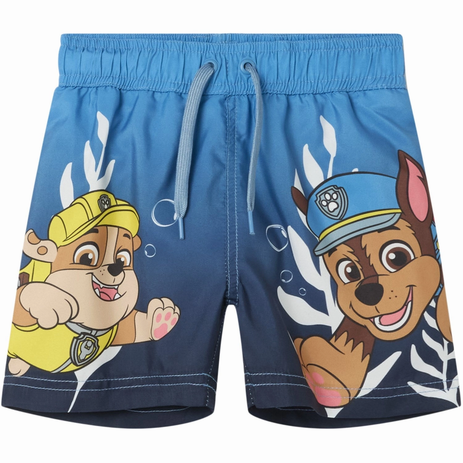 Elastic-Waist Name It Parisian Blue Mabbe Paw Patrol Long Swimshorts
