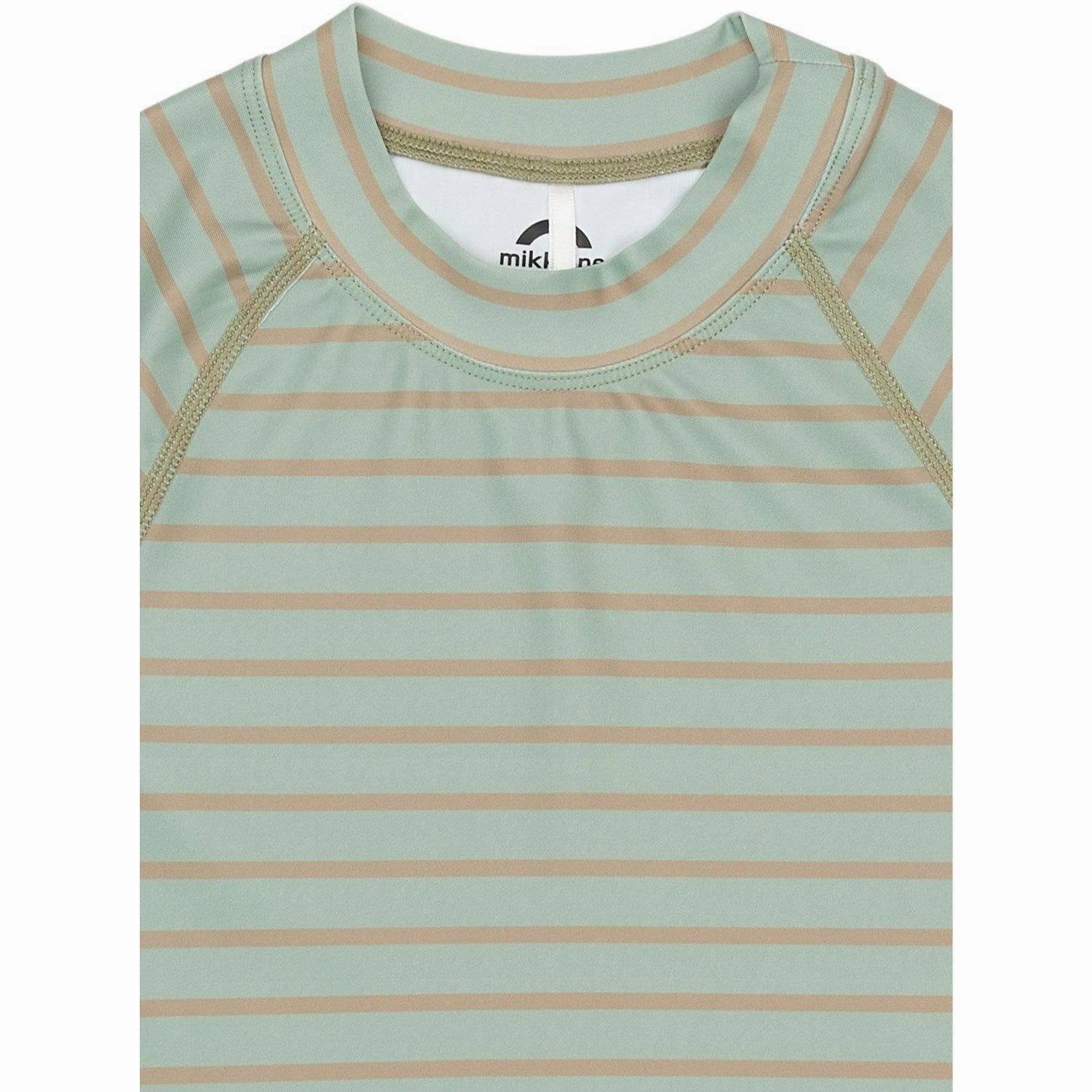 Mikk-Line Green Bay AOP UV Shirt Recycled Tropical Vibes Quick Adjust Drawcord