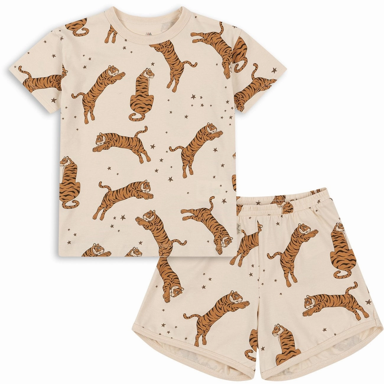 Konges Sl?jd Tiger Sand Basis Set DoubleLayeredKnees soft fit