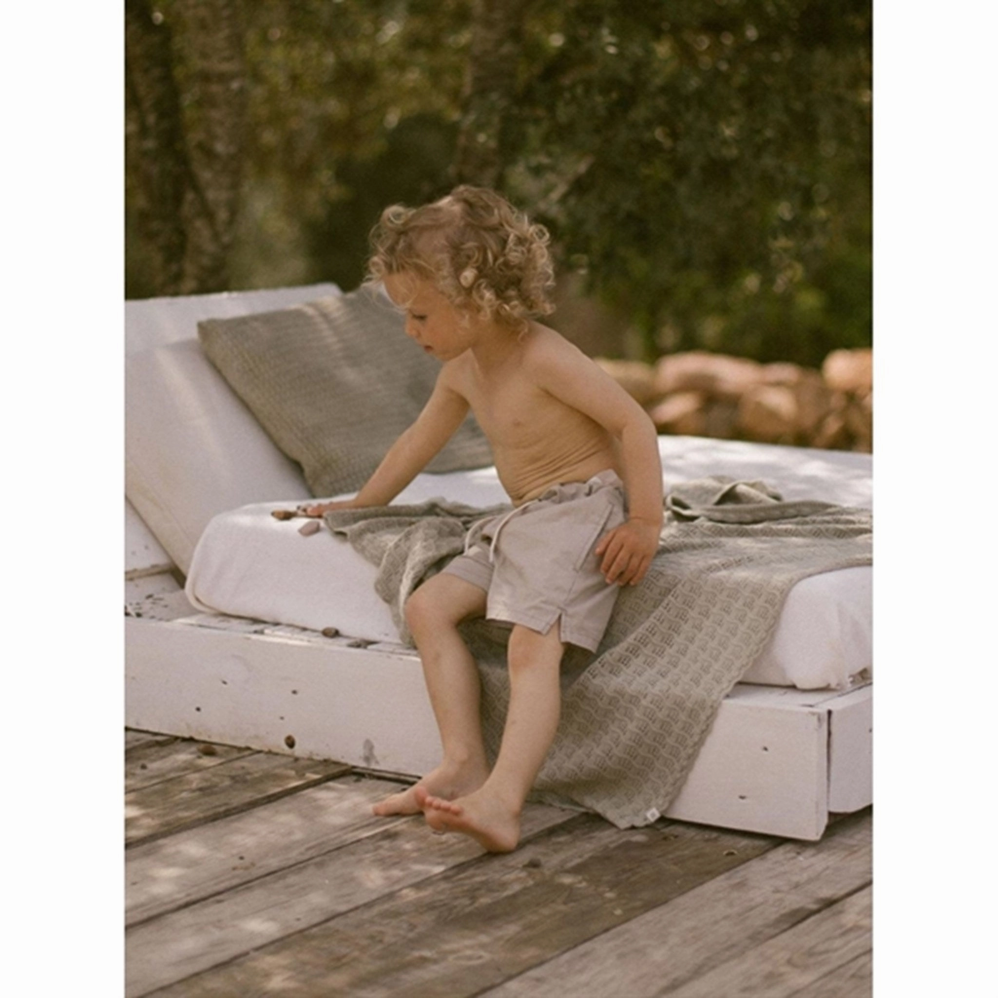 Lil'Atelier Pure Cashmere Fandy Swim Shorts Seamless Bonding Technology Relaxing Escape