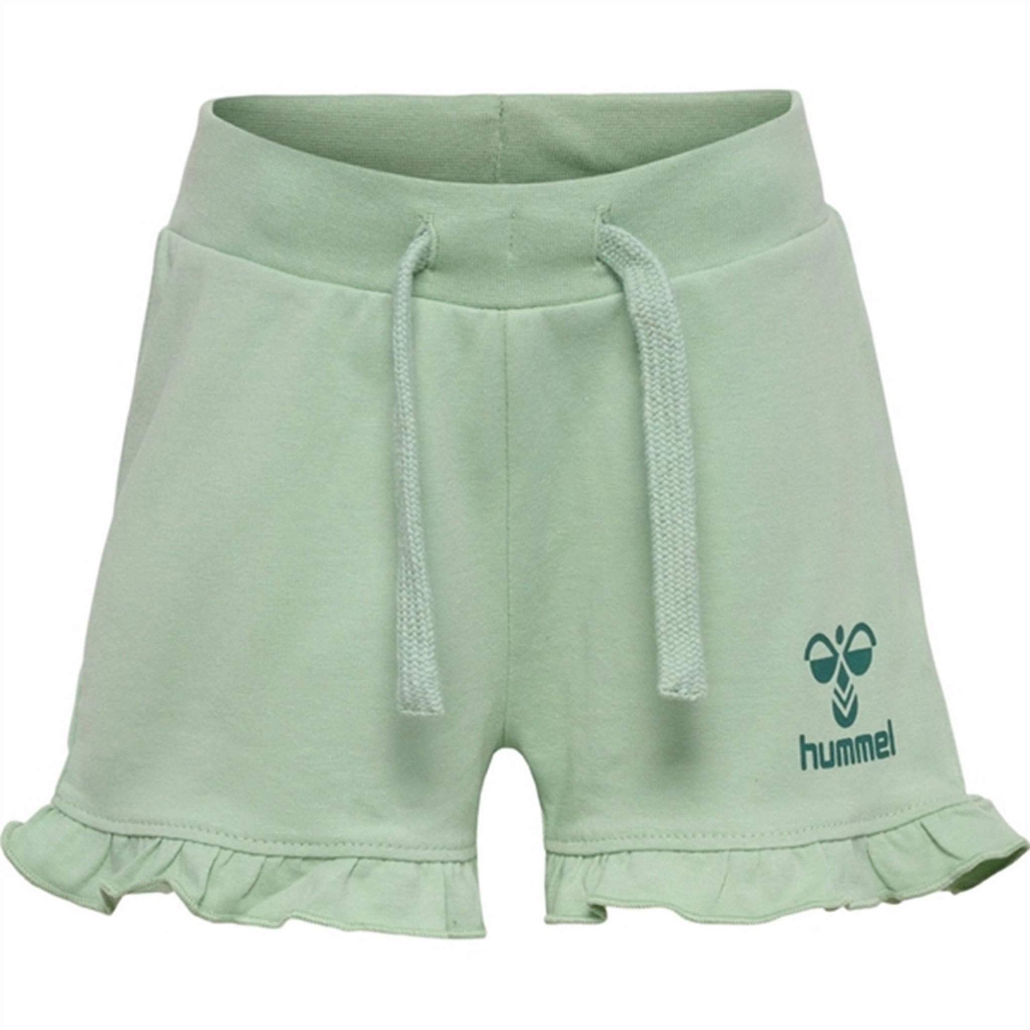 Hummel Silt Green Talya Ruffle Shorts Seamless construction housewarming gift