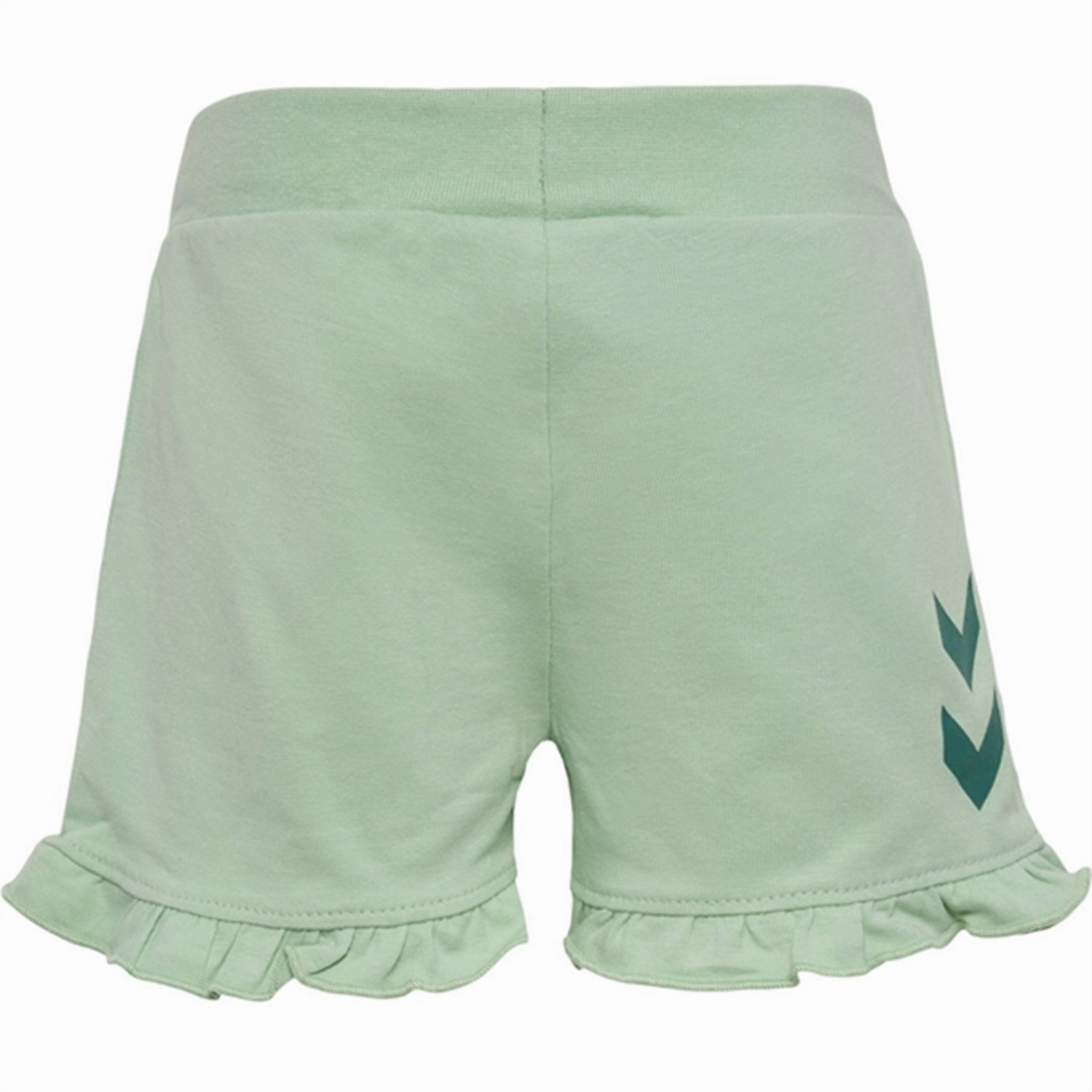 printed shorts Semi-formal Hummel Silt Green Talya Ruffle Shorts