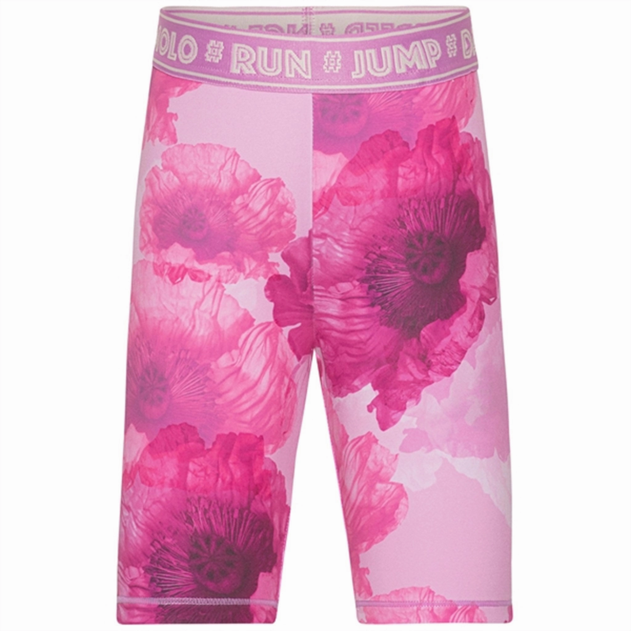 Sweat Wicking Lining Hygienic Antimicrobial Layer Molo Exercise Dreamy Poppies Obelia Shorts