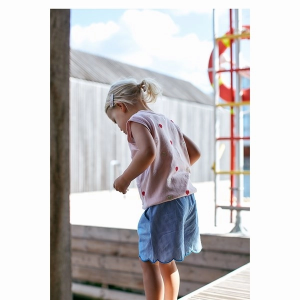 Copenhagen Colors Sharp Blue Stripe Shorts w. Deco water sports gear dance clothing