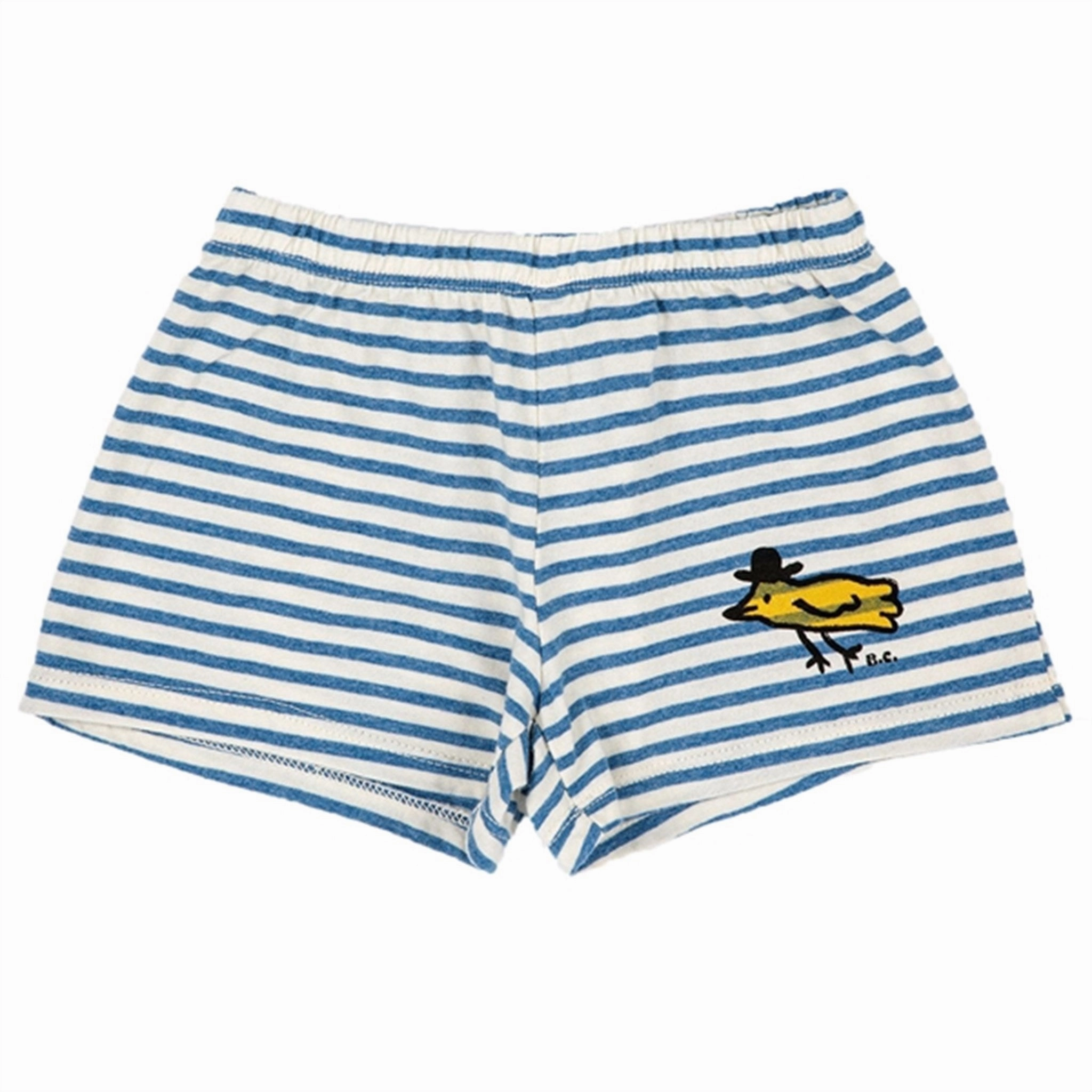 Wrinkle Free Weave Modular Storage Design Bobo Choses Blue Stripe Shorts