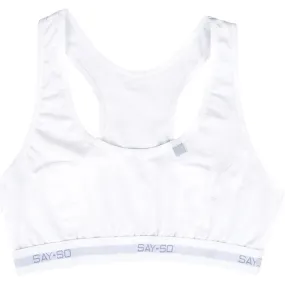 Lightweight Support Soft Touch Joha Say So Sports Top White