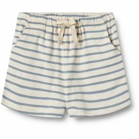Simple Style Wheat Shell Stripe Jersey Shorts Kalle