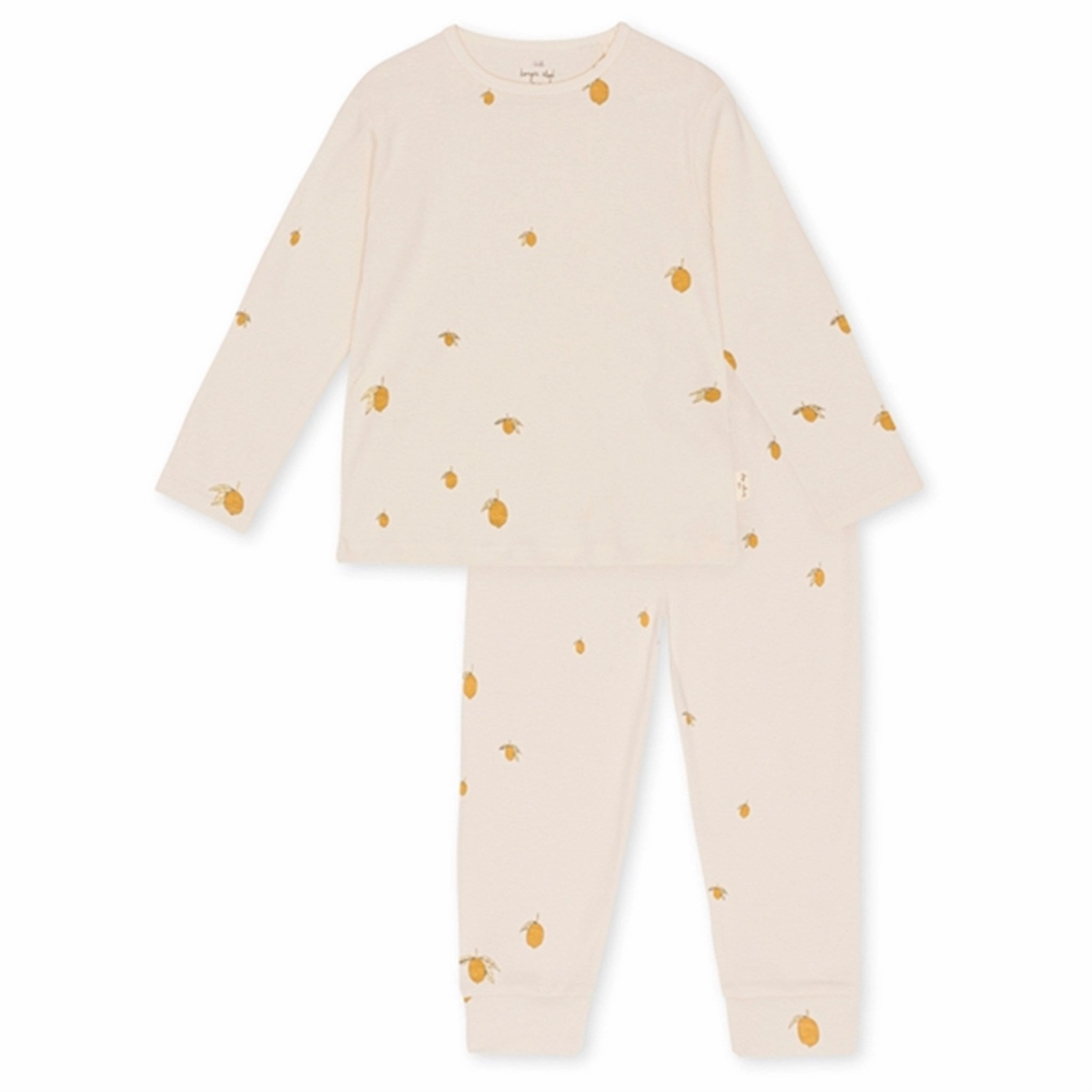Oversized Silhouette EcoFriendly Material Konges Sl?jd Lemon Sleepy Pyjamas