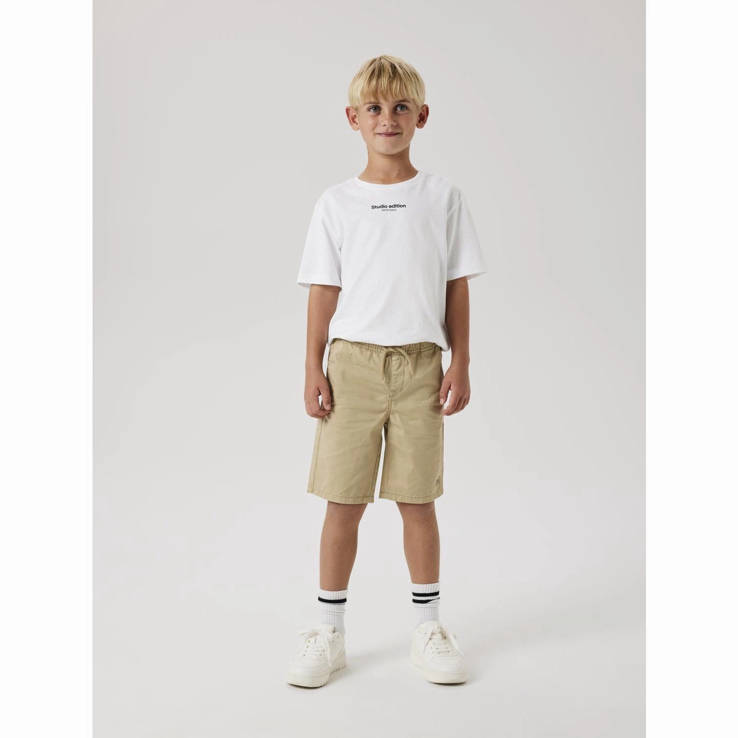 anti static coating Name It Twill Ryan Jog Twill Shorts Noos