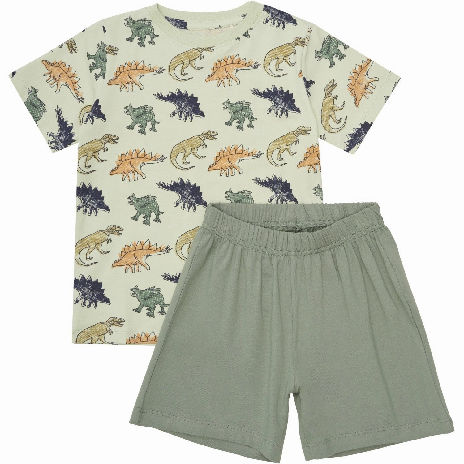 Minymo Sea Spray T-Shirt   Shorts Set AOP maternity option Warm Day Outfit