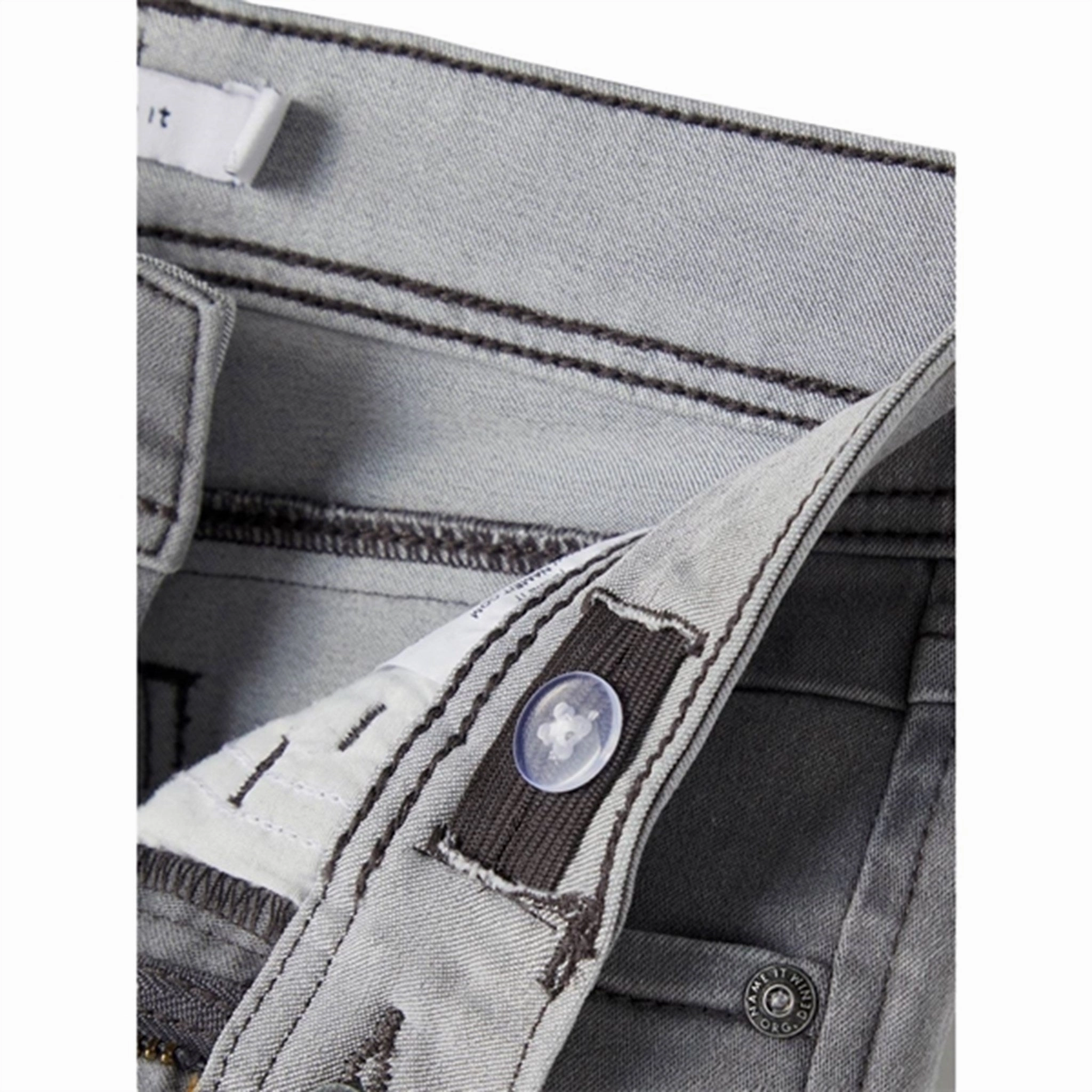 Name it Medium Grey Denim Silas Slim Denim Shorts Noos Gym apparel All Purpose Utility Fit