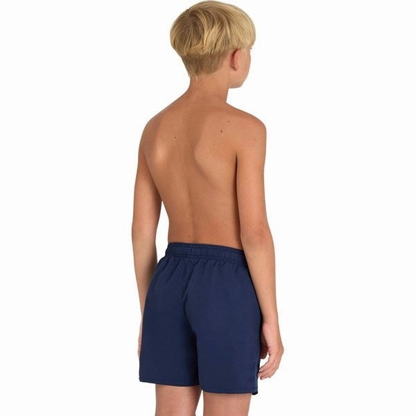 Arena Beach Boxers Solid R Navy-Turquoise Torsion Control Panels Odor Resistant