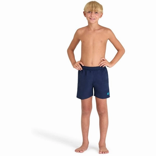 Anti Slip Banding Arena Beach Boxers Solid R Navy-Turquoise