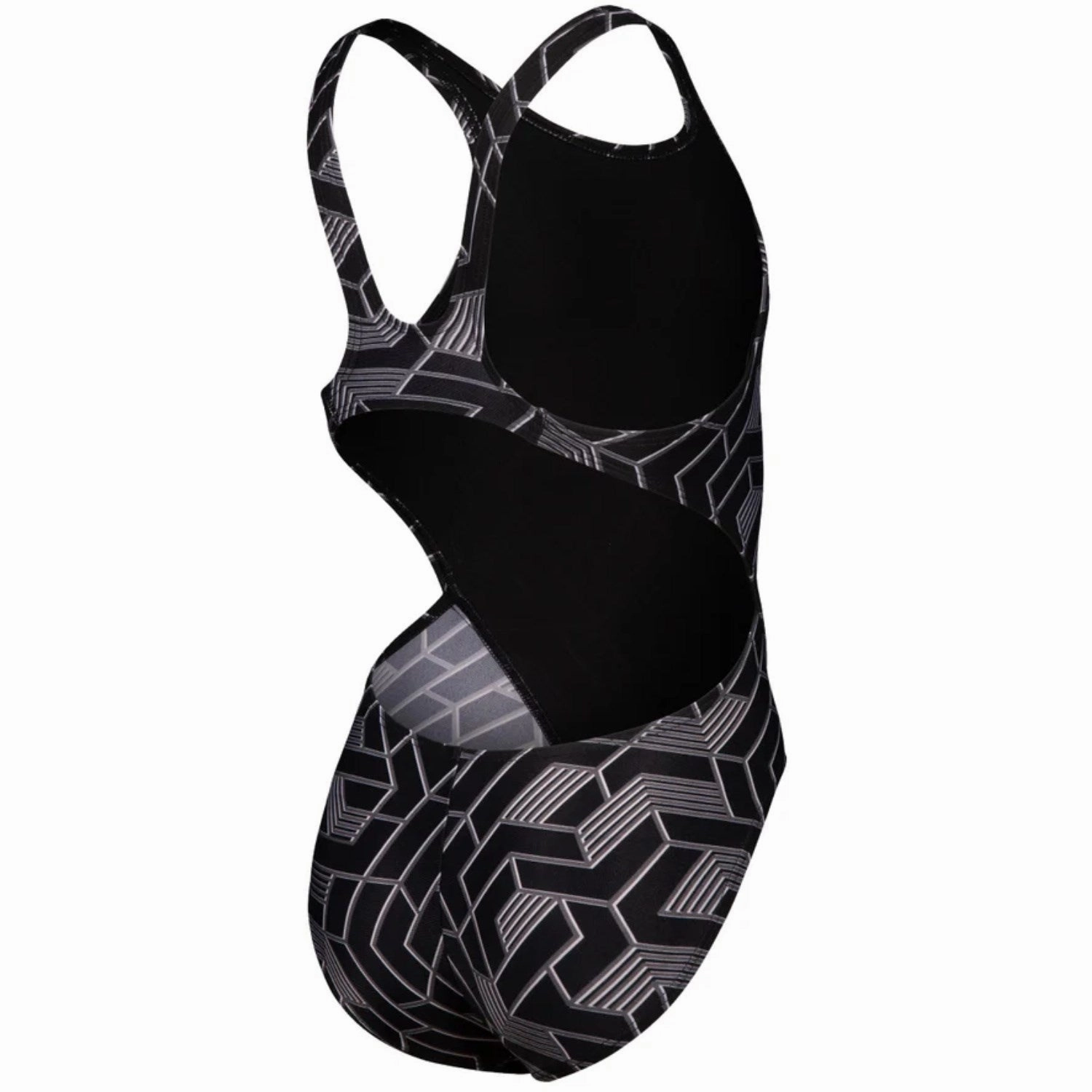 Summer Pack Girls Trip Arena Black-Team Black Escape Swimsuit Swim Tech L