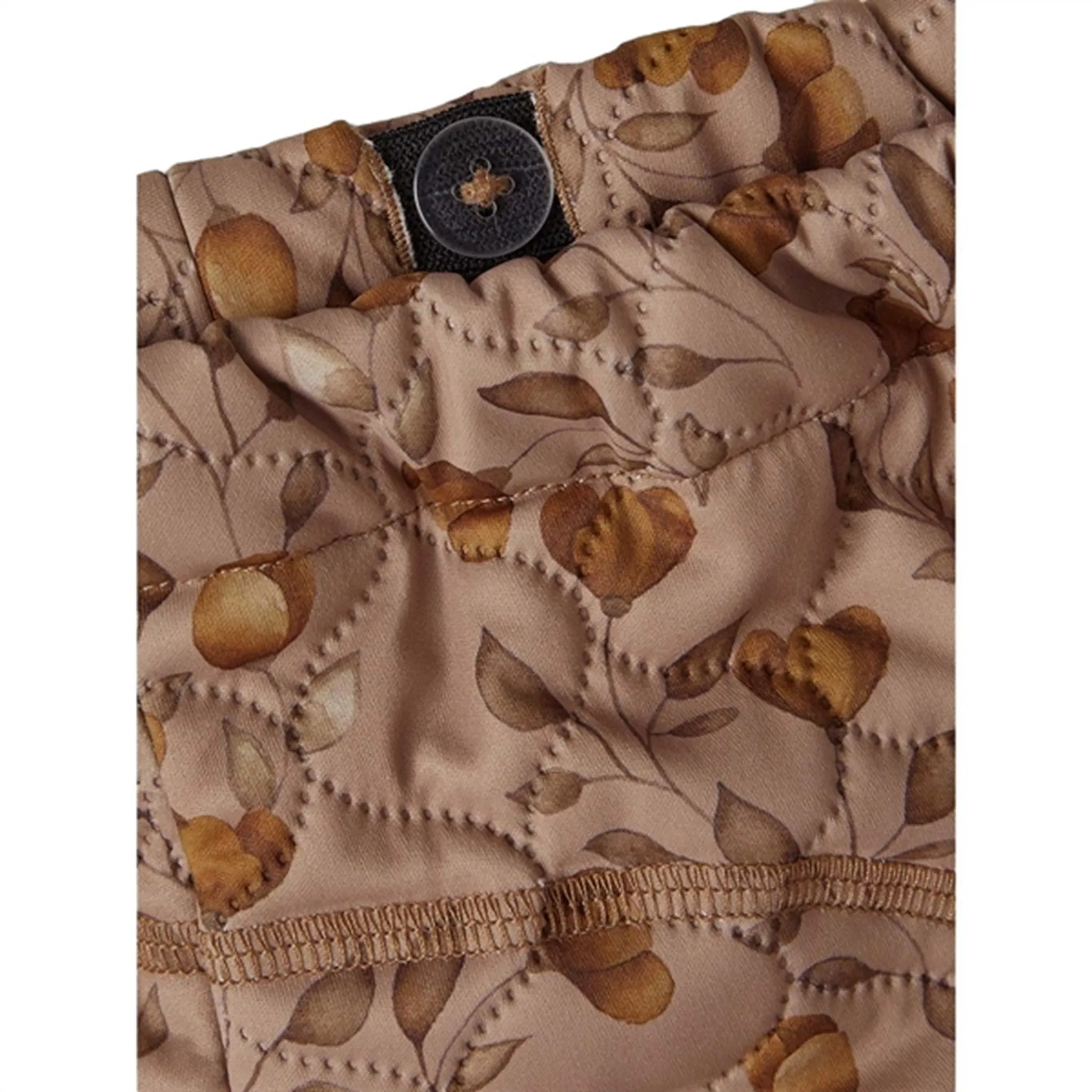 Trendy textured shirt Lil'Atelier Nougat Lajuno Quilted Set AOP