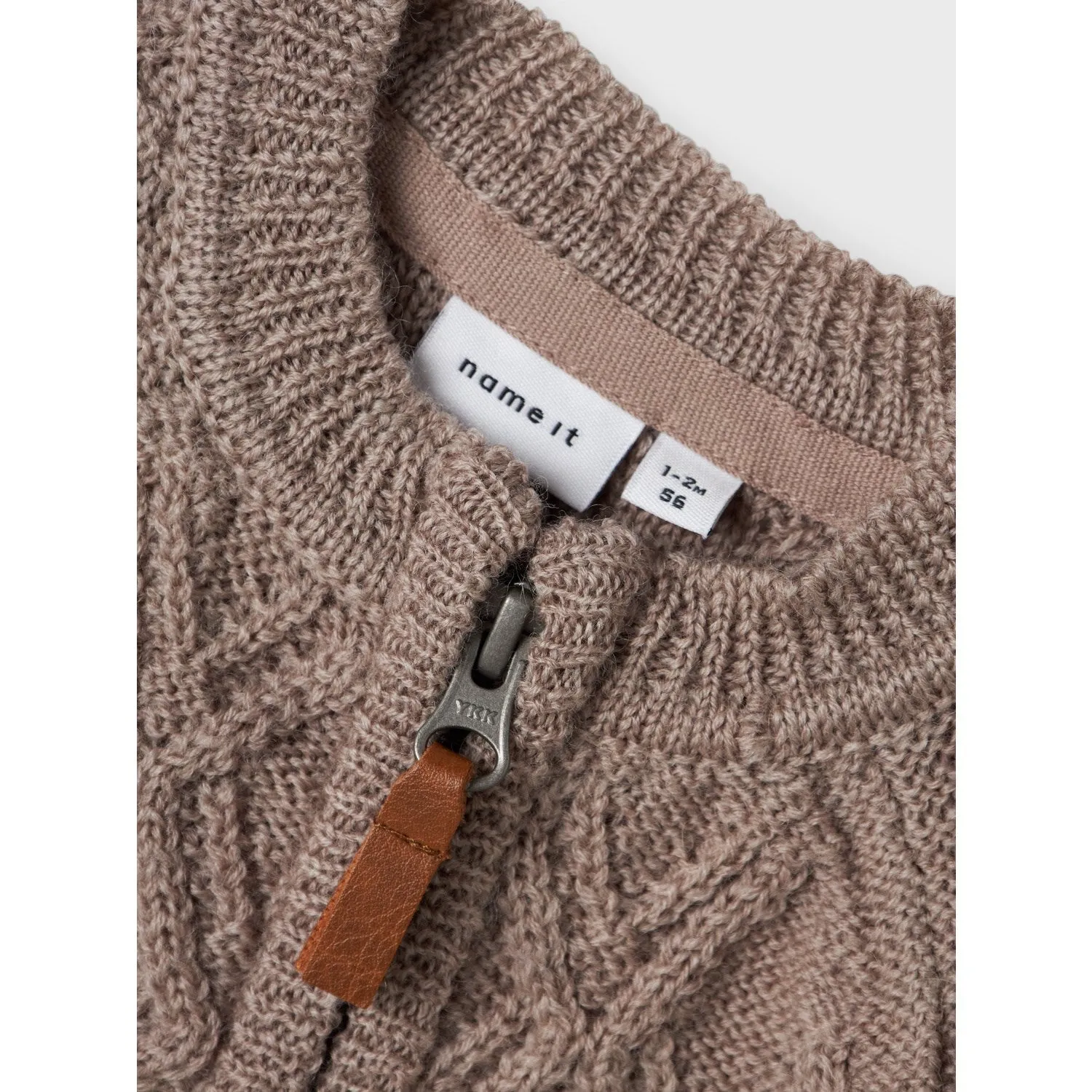 Designer-Label Influencer-Style Name It Satellite Nbnwruni Wool Ls Knit Suit