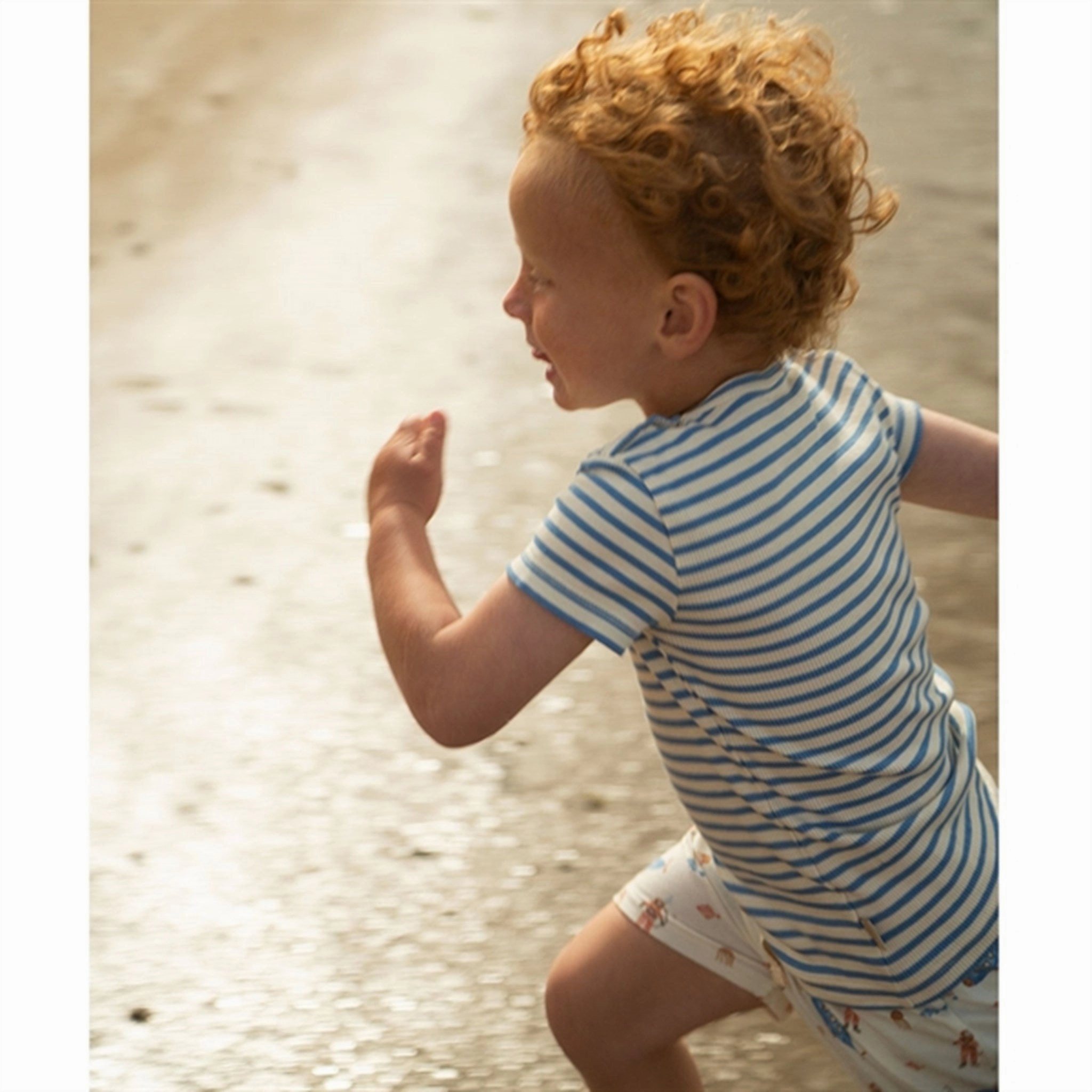 Petit Piao Subwater Shorts Printed High Waist