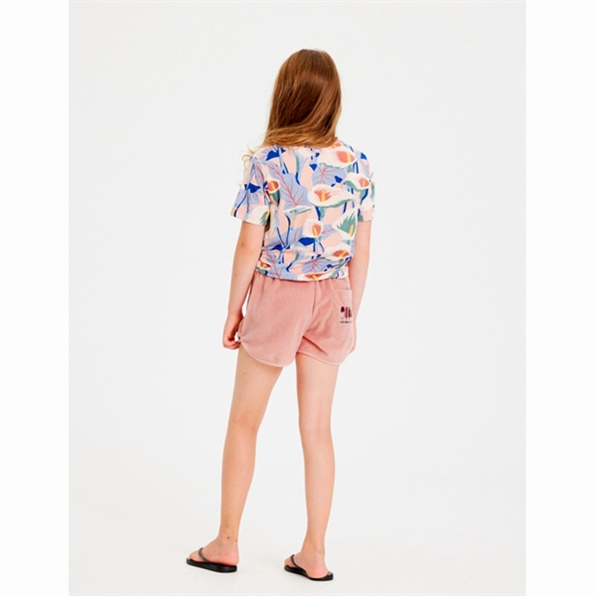 THE NEW Peach Beige Gladys Terry Shorts suede look Modern Fit