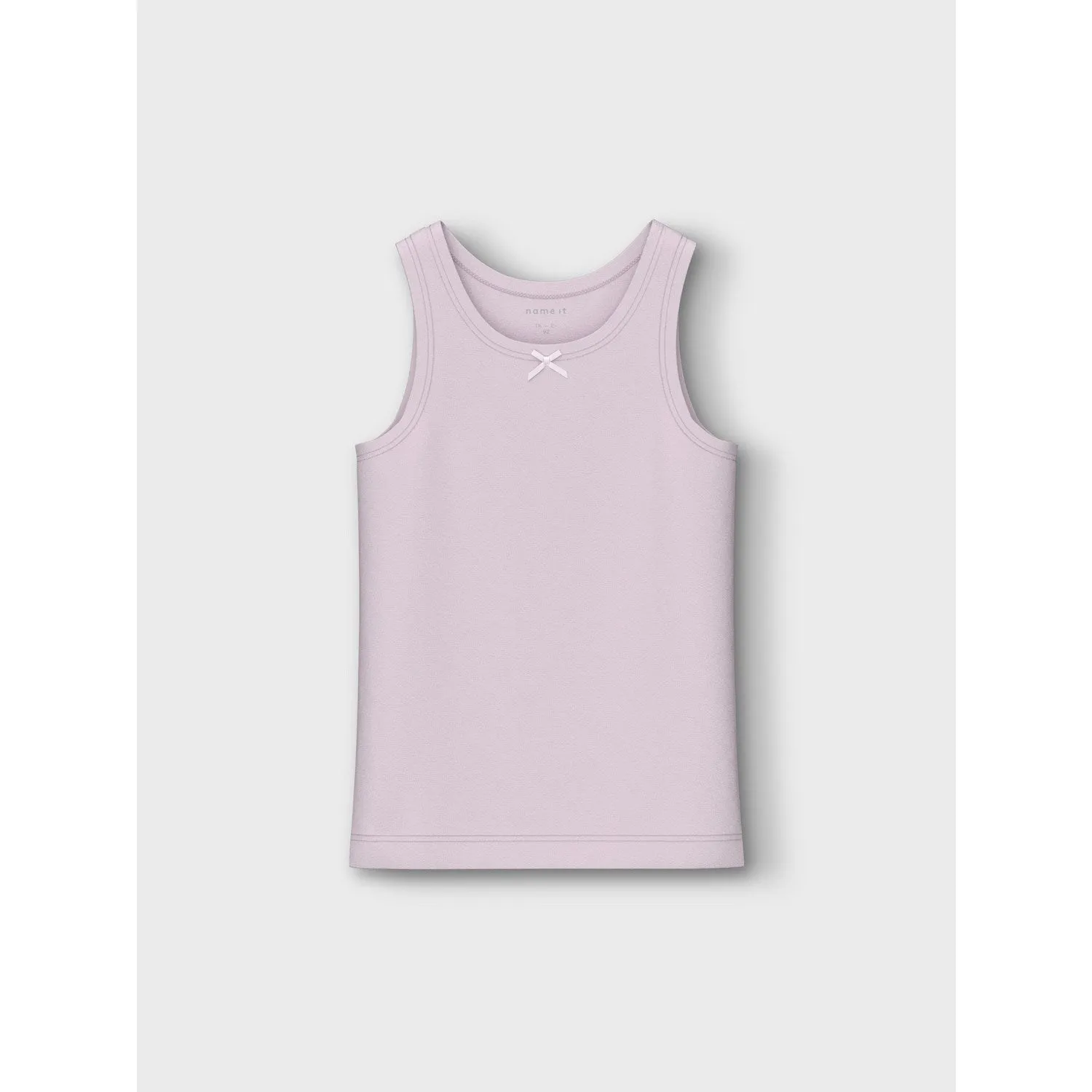 Name It Pink Lavender Tank Top 2-pack Pink Butterfly Noos Moisture Management Technology add on
