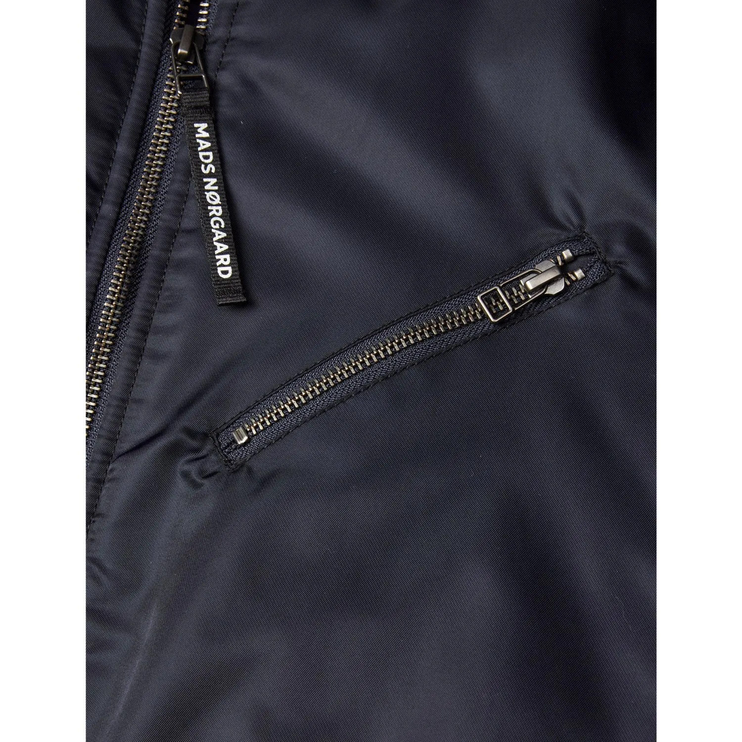 Mads N?rgaard Deep Well Bomber Nylon Jilla Jacket Emblem Dispute
