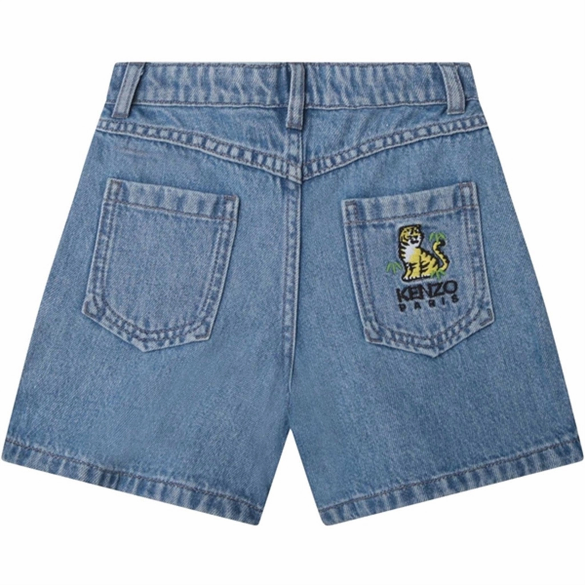 Kenzo Denim Shorts Pale Blue Stay Cool Technology Warm Day