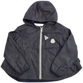 High-Tech Jacket Mittens Moncler Blue Denim Direna Jacket