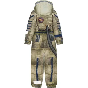 Open-back Molo Golden Astronaut Polar Junior Snowsuit