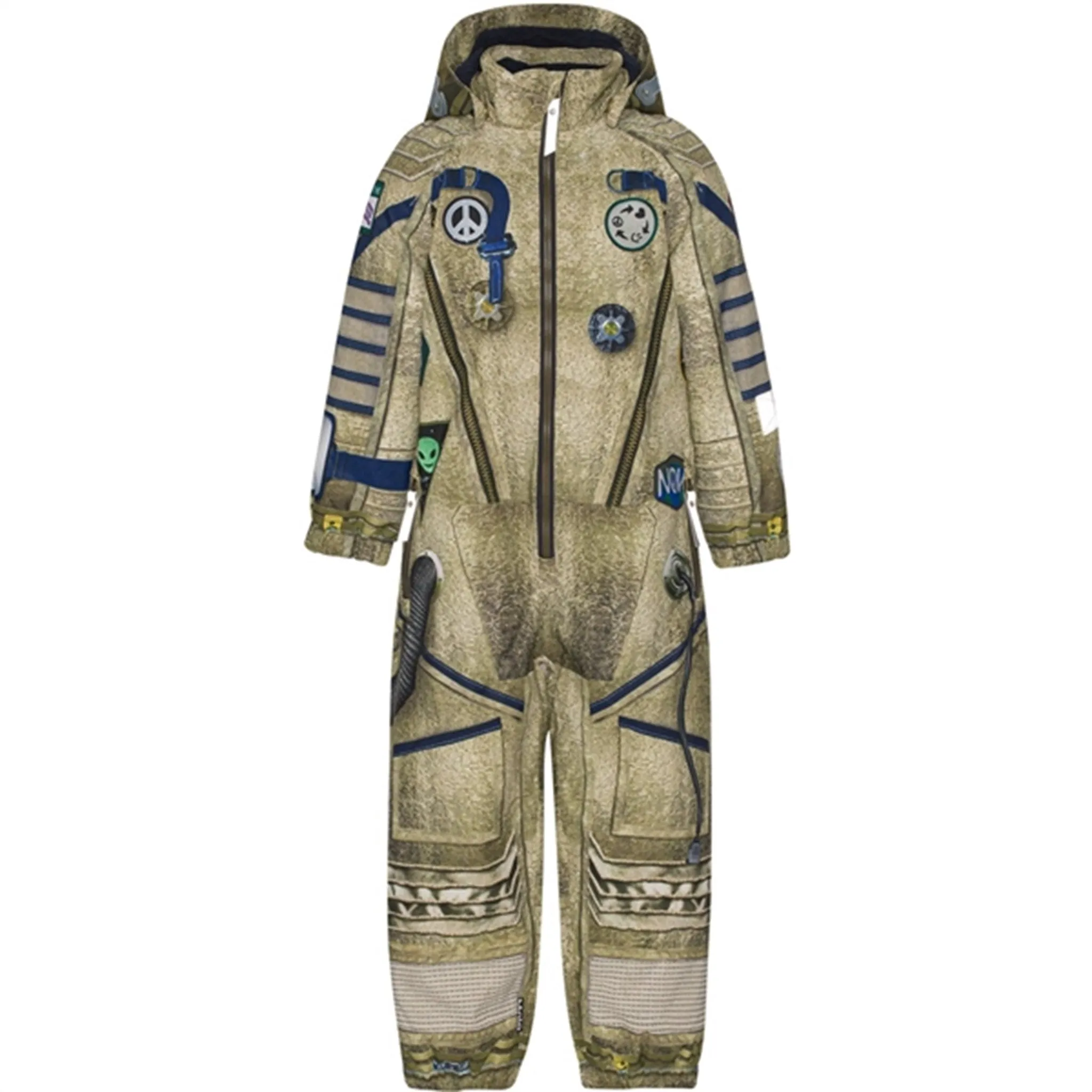 Sleek button-front piece Winter-Season Molo Golden Astronaut Polar Junior Snowsuit