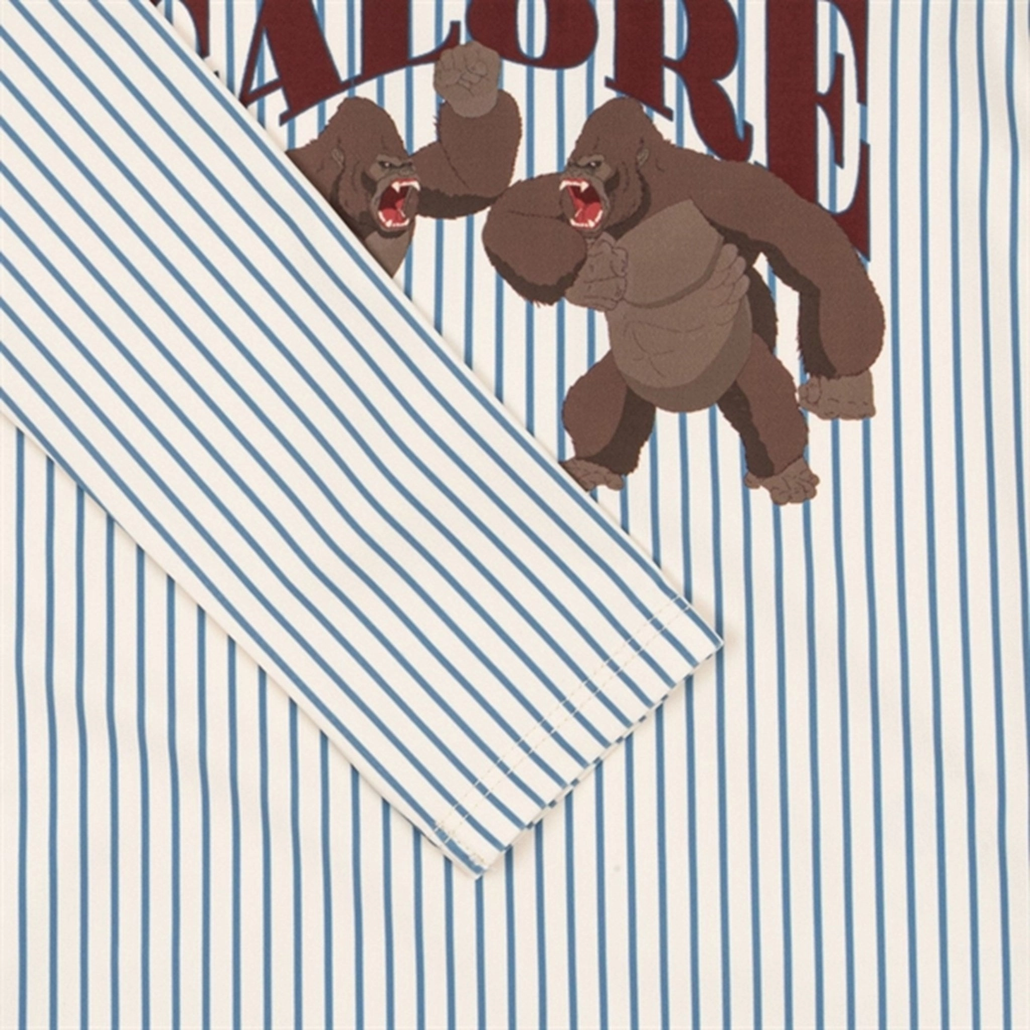 Konges Sl?jd Aster Swim Blouse Stripe Bluie All-Weather