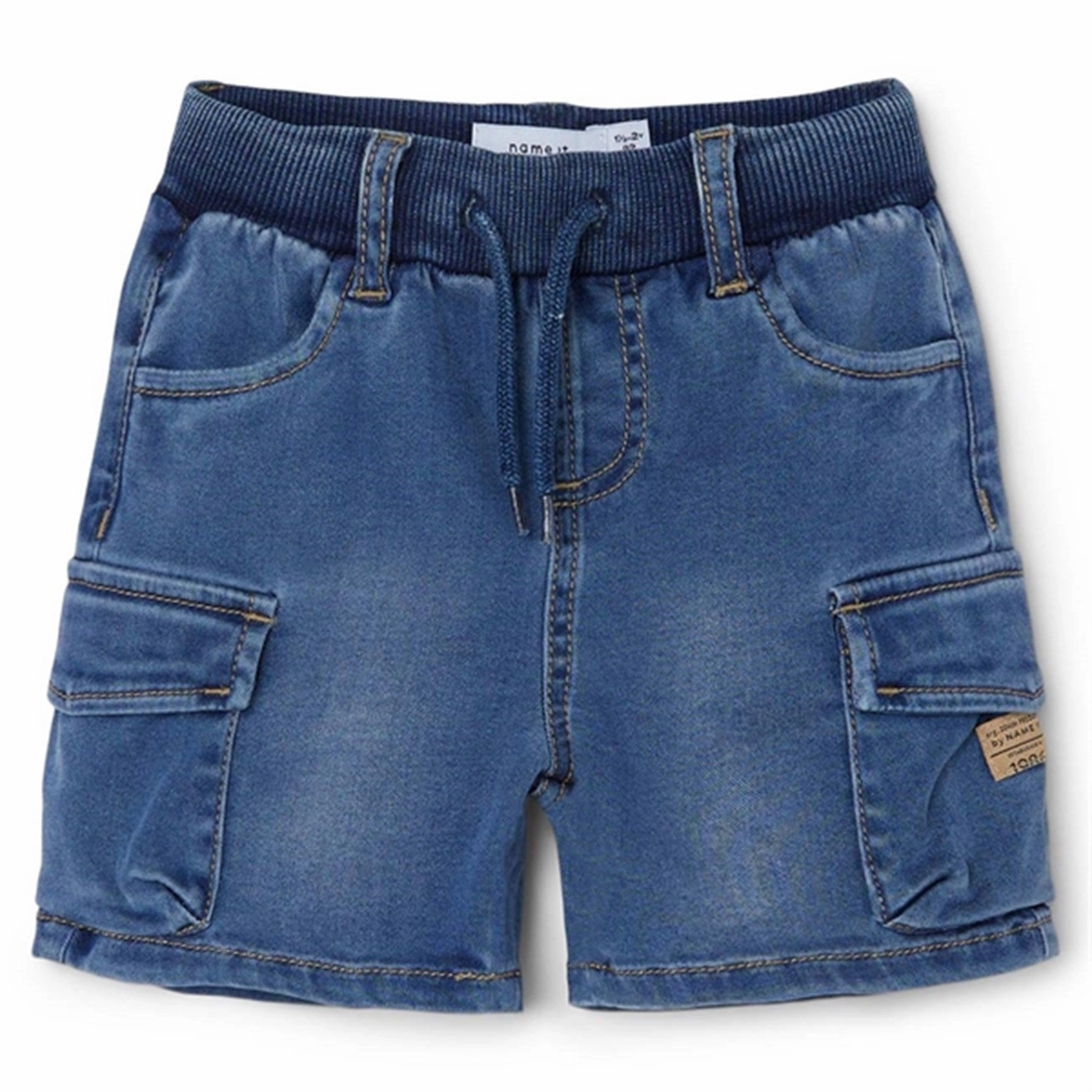 Sport Fit Name it Medium Blue Denim Ben Baggy Denim Shorts Noos