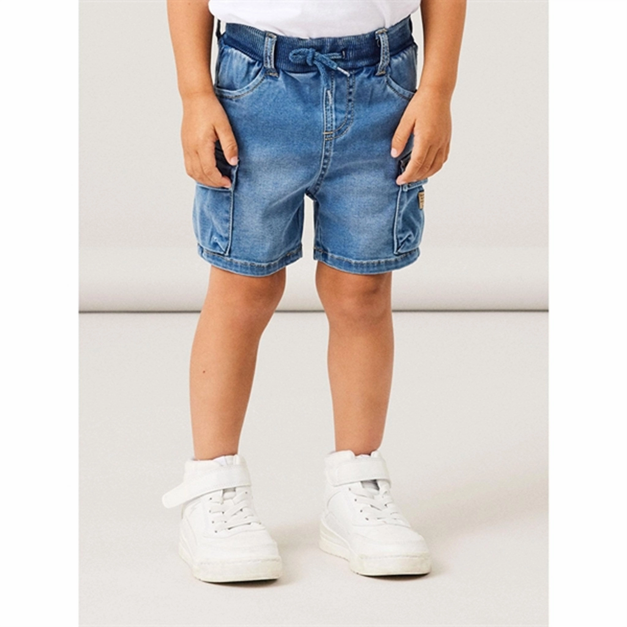 All Season Name it Medium Blue Denim Ben Baggy Denim Shorts Noos