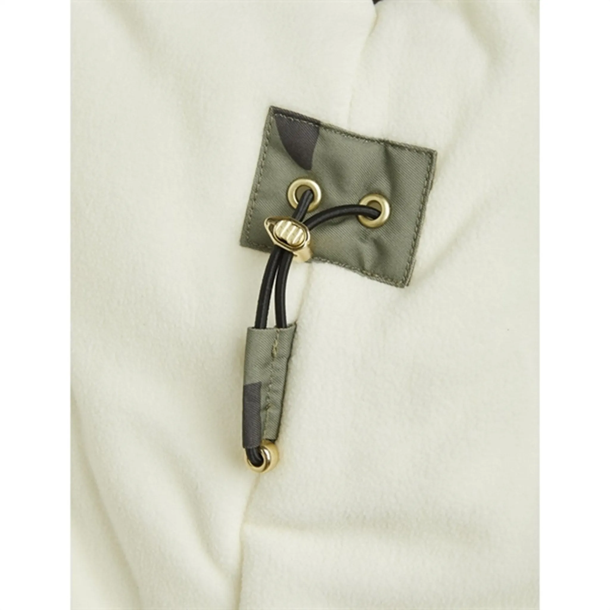 Mini Rodini Penguin K2 Parka Jacket Green Stretch Fit