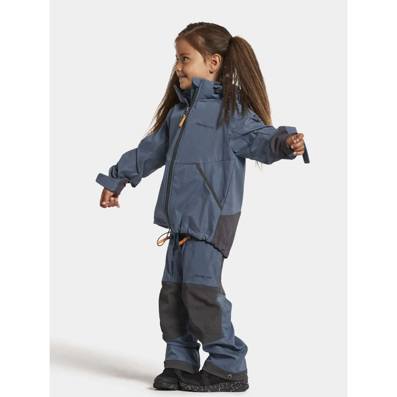 High-quality Multipurpose Utility Didriksons True Blue Stigen Kids Jacket