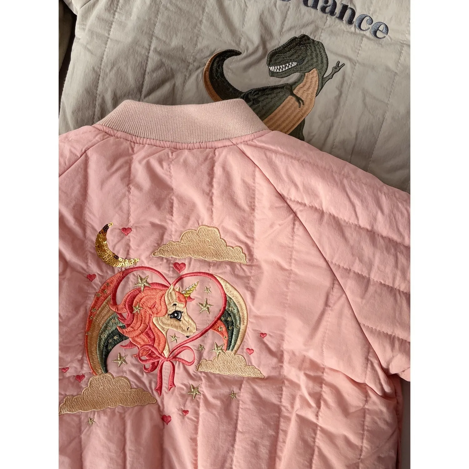 Matte-finish Konges Sl?jd Mellow Rose Juno Bomber Jacket