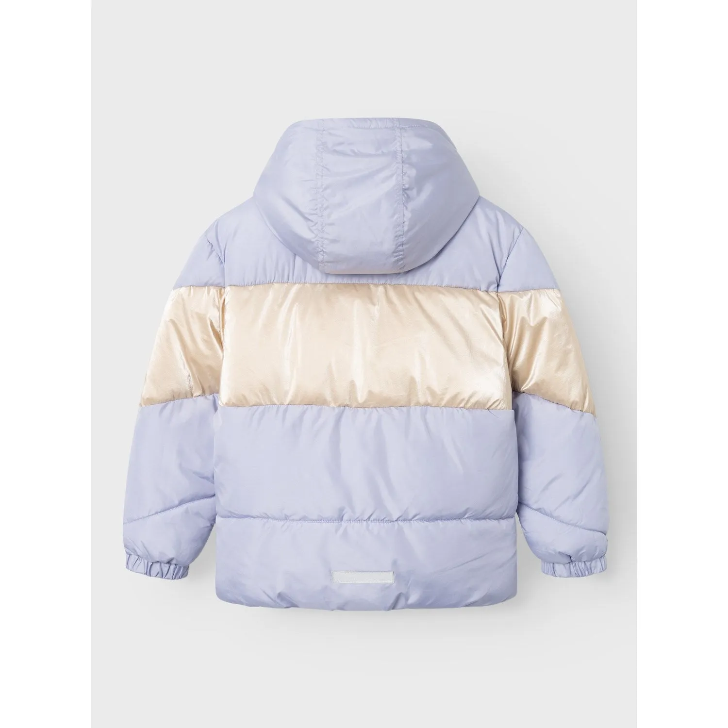 Name It Icelandic Blue Mille Puffer Jacket Soft fabric top