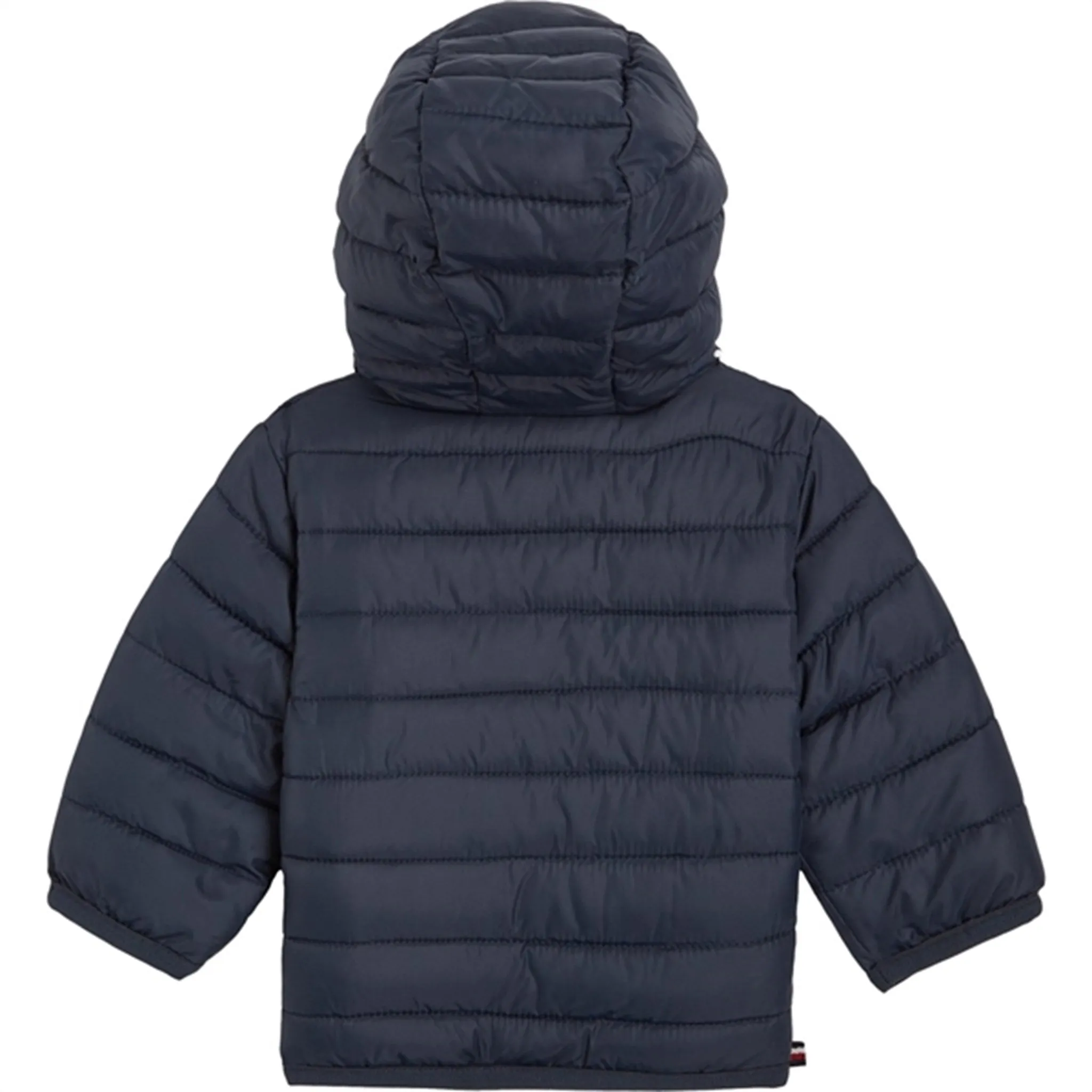 Special-Edition Sustainable-Lining Tommy Hilfiger Baby Monotype Tape Puffer Jacket Desert Sky