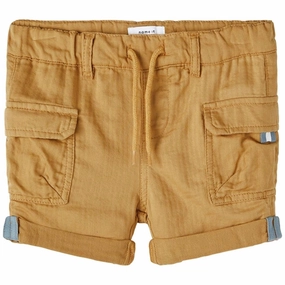 Name it Bistre Ben Jog Twill Shorts Moisture Wicking Material