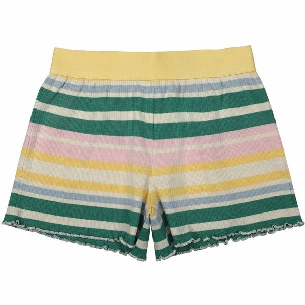 Adjustable drawstring Eco - friendly The New Lemon Drop Kate Rib Shorts