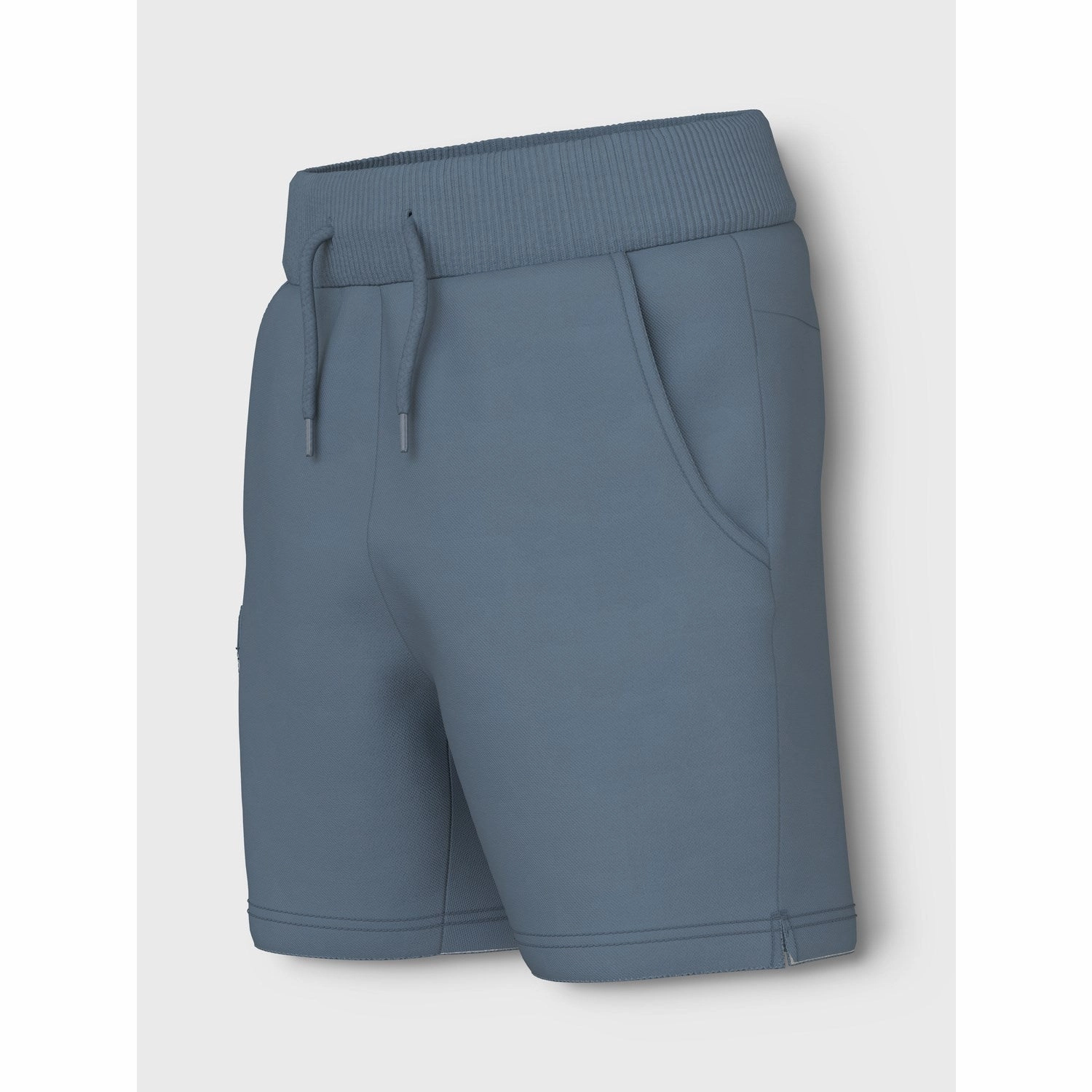 Name It Blue Mirage Vivasse Long Sweat Shorts Quick Change Friendly