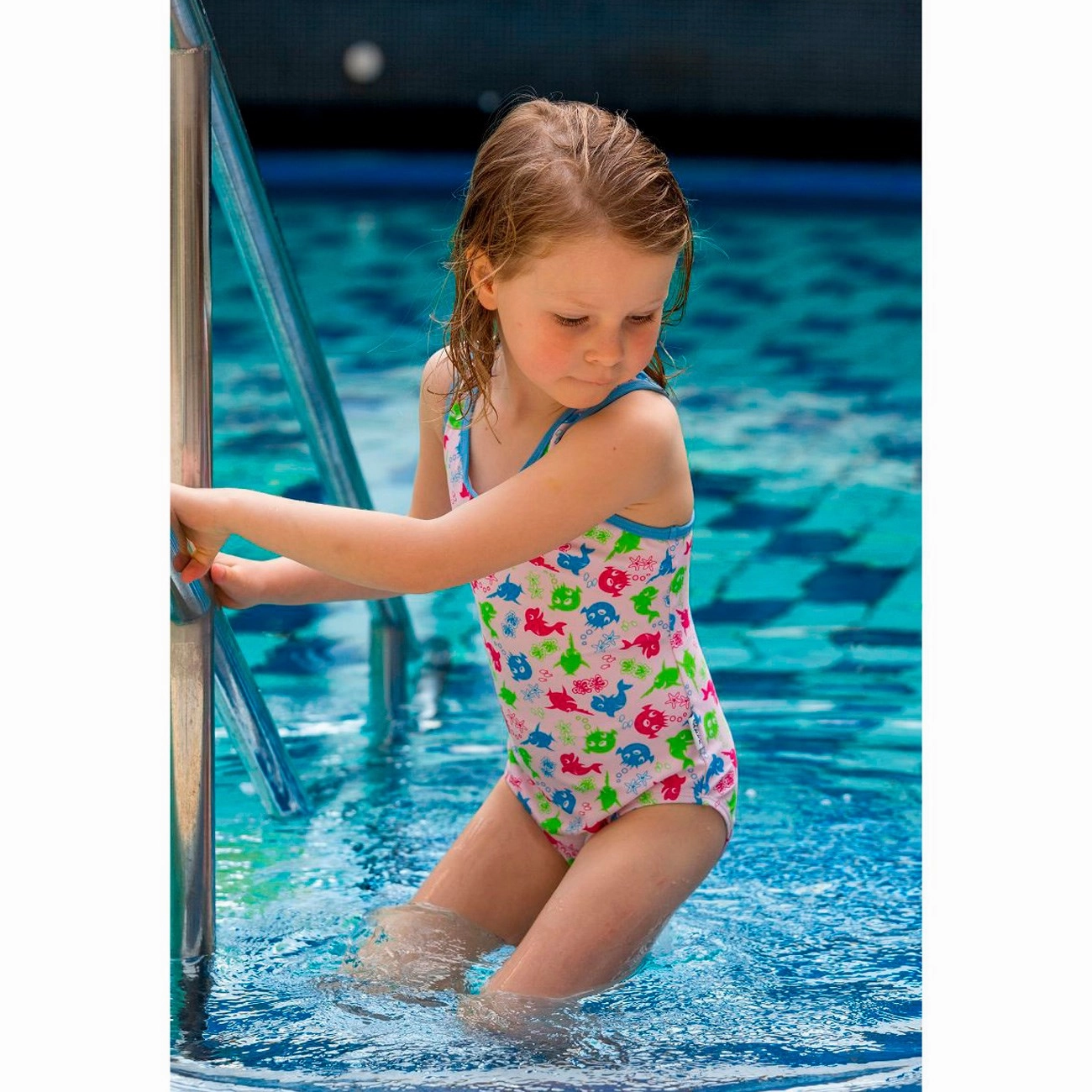 BECO Rose/Multicolour BECO-SEALIFE? Swimsuit Beach Escape