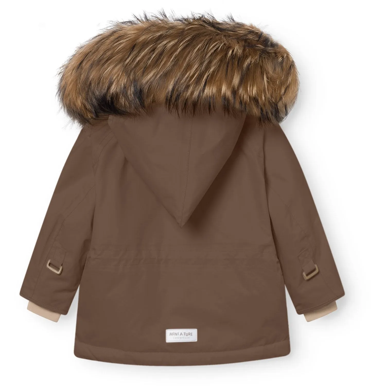 investment piece brand - new Mini A ture Chestnut Brown Matwang Fleece Lined Winter Jacket Fur. GRS