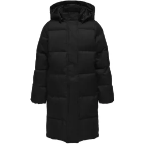 kids ONLY Black Irene Puffer Coat Noos foldable
