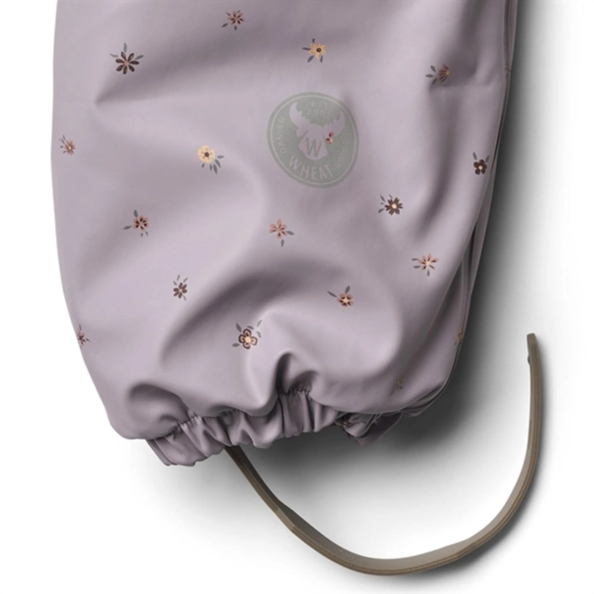 Wheat Wintersuit Evig Lavender Flowers Sheer-Overlay Casual outing blouse