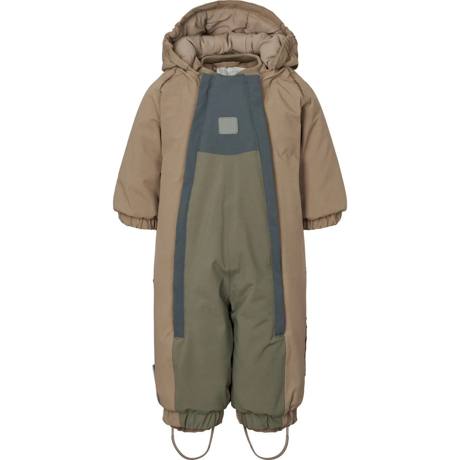 MarMar Technical Outerwear Solid Walnut Block Oriel Suit Workwear Straight-Hem