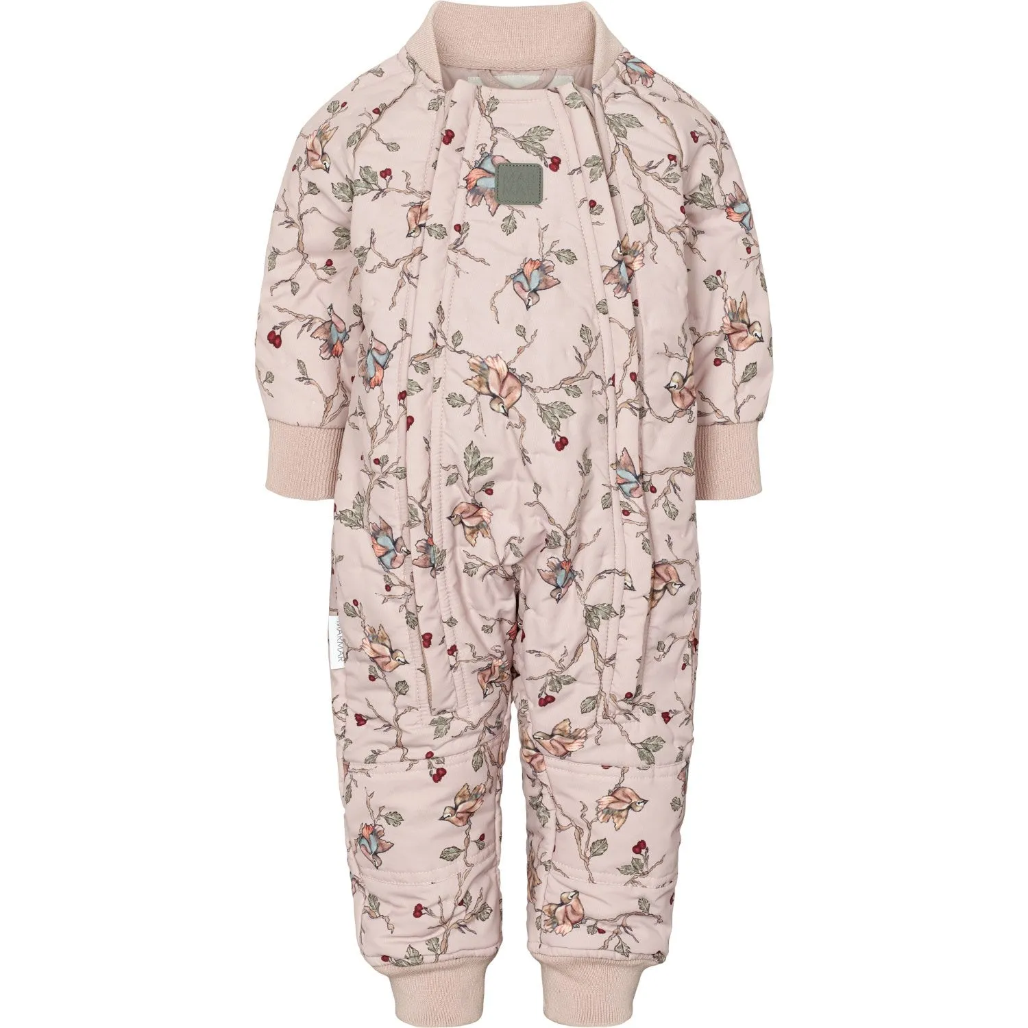 Maximalist-Trend Sheer-Overlay MarMar Thermo Robin Print Oza Suit