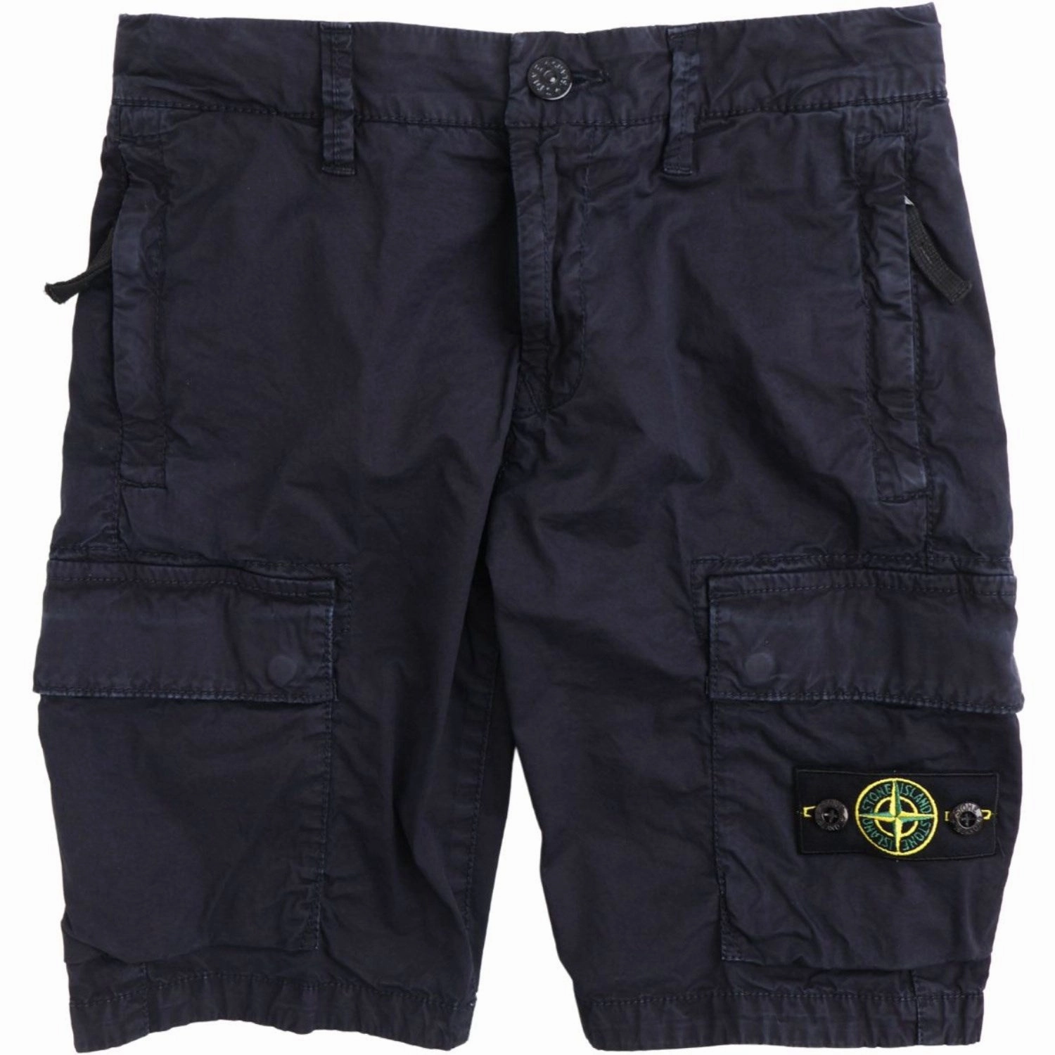 Durable Weave UV protection layer Stone Island Navy Blue Shorts